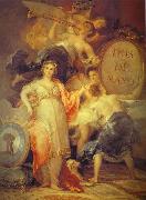 Francisco Jose de Goya Allegory of the City of Madrid. oil painting